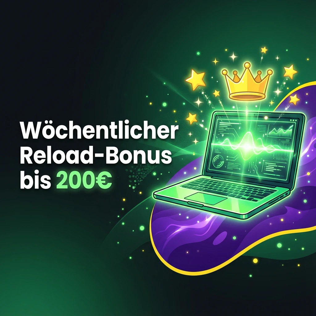 Wöchentlicher Reload-Bonus bis 200€