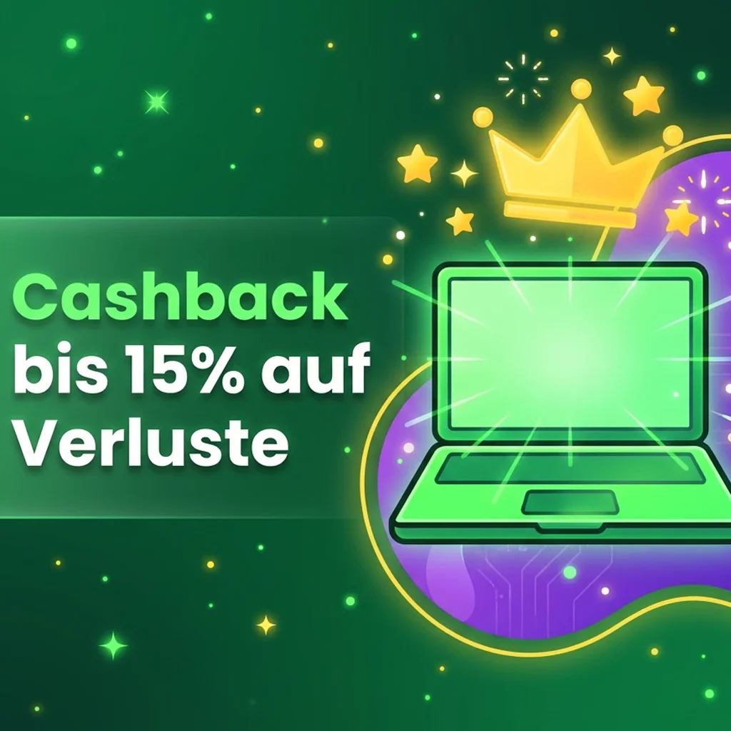Cashback bis 15% auf Verluste